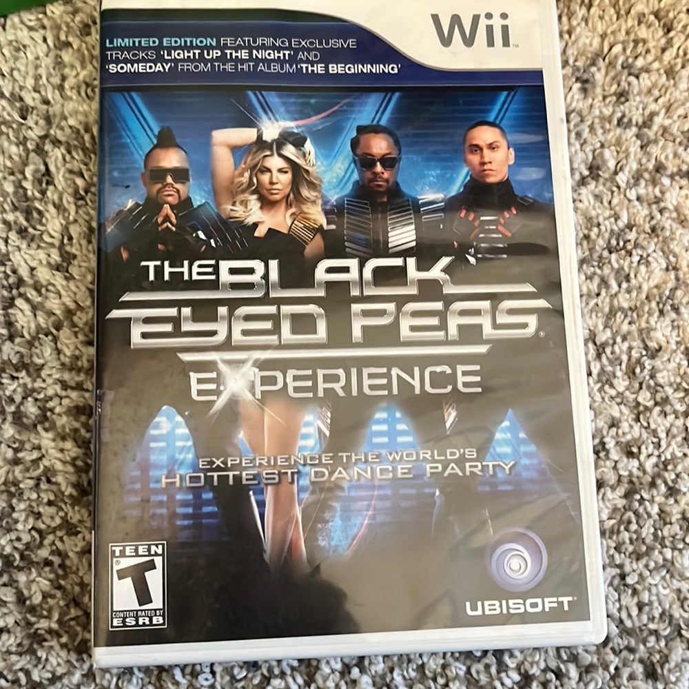 Wii Game The Black eyed peas experience